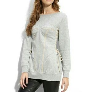 LEITH Corset Inspired Sweatshirt
